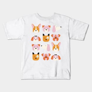 Dogs on Dogs Kids T-Shirt